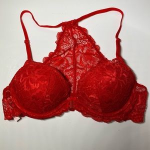 Red VS PINK Lace Bra
